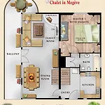 Chalet In Panzió Megève